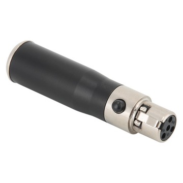 2шт мини-XLR 3-контактный штекер на мини-XLR 4-контактный женский корпус из цинкового сплава аудио ada