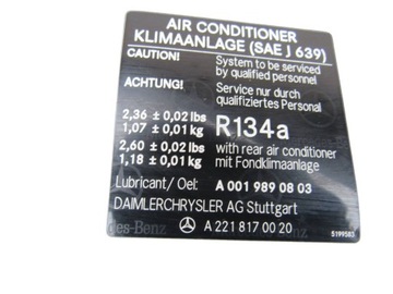 фото thumb №16, Mercedes s w221 221 63 amg pas переднее усилитель радиатор a2115001893