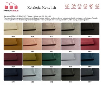 Комплект мебели для гостиной ARI диван скандинавские кресла Family Meble