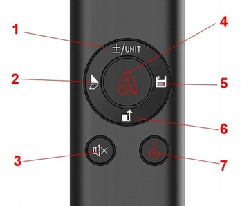 PROFESJONALNY DALMIERZ LASEROWY z ładowaniem USB-C 200mAh 3,7V 40m CE