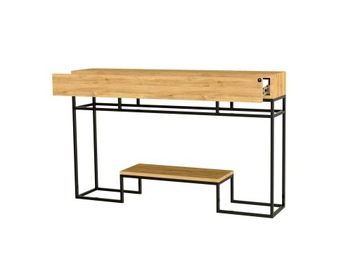 KONSOLA 70 cm DREWNO LITE DĄB OLCHA SKD-319