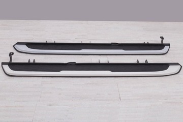 фото thumb №10, Honda cr-v v 2018-2023 градусы боковые пороги автомобильные oem + болты