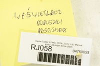 фото thumb №6, Rj058 dacia duster ii панель дисплей подушка безпеки подушок 248804435r