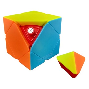 ОРИГИНАЛЬНЫЕ КОСТИ SKEWB - ЛЕГКАЯ ИГРОВАЯ ИГРУШКА В ПОДАРОК ​​РЕБЕНКУ + ПОДСТАВКА