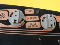 фото thumb №7, Дисплей годинник chrysler voyager 04685651 nr924