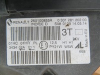 фото thumb №14, Лампа правая фара renault captur 13- 260100855r