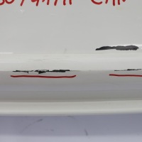 фото thumb №10, Volkswagen vw scirocco mk3 бампер задній candy white білий - b9a