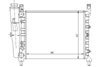 Nissens 61940 радиатор, система охлаждение двигателя Цена, фото thumb