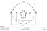 фото thumb №2, Кришка стартер, карбюратора as-pl sbr9013