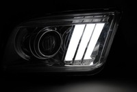фото thumb №3, Фары ford mustang v 04-09r хром led bar