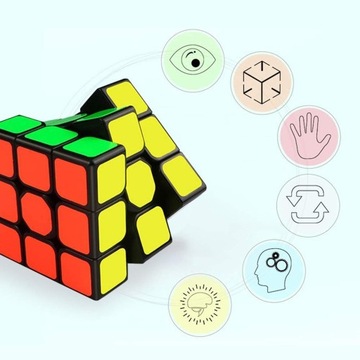 PROFESJONALNIE Wyregulowana Kostka 3x3 + algorytmy Najlepszy prezent