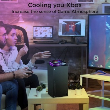 Охлаждающий вентилятор RGB для консоли Xbox Series X