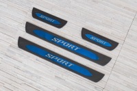 Купить Mitsubishi asx 2010+ внутреннее накладки пороговые abs, фото thumb