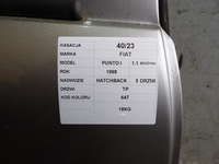 фото thumb №7, Двері tp fiat punto i lak. 647