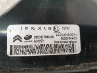 Фара передня ліва денна led citroen c3 3 Оригінал, фото thumb