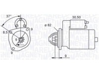 Стартер magneti marelli 063721045010 Оригінал, фото thumb
