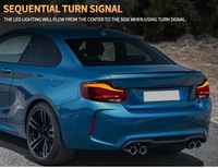фото thumb №9, Лампа задняя na kpl oled led gts cs look динамические bmw 2 f22 f23 f87 2014-21