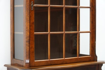 BAROQUE WALNUT буфет-витрина h198x112x45см
