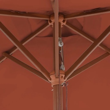 БОЛЬШОЙ СКЛАДНОЙ САДОВЫЙ ЗОНТ НА ​​ТЕРРАСЕ 150 x 200