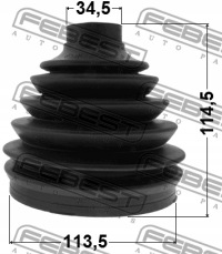 фото thumb №6, Захист шарнір febest 0415p-v97wr