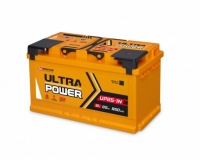 Купить Аккумулятор ultra power 12v 85ah, 85 ah, 850a, p+, up-85-1-n, фото thumb