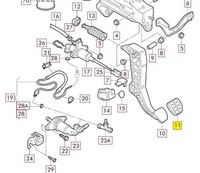 фото thumb №7, Держатель лампочка vag volkswagen t5 7h 2004-2010