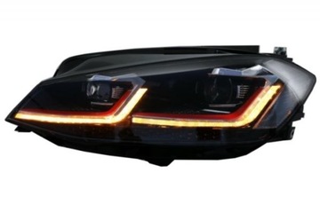 фото thumb №12, Лампы vw golf 7,5 3/17- gti вид seq динамический rhd