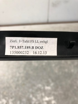 фото thumb №6, Рамка dekor спідометра vw touareg 7p1857189b