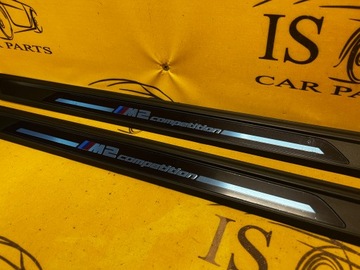 фото thumb №6, Планки захисні накладки порога двері bmw m2 компетиція f87