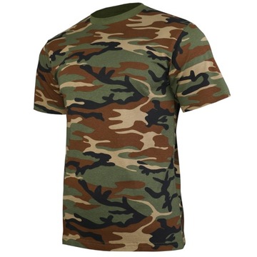 Koszulka Męska MIL-TEC T-Shirt Podkoszulek Bawełniana na co dzień 4XL