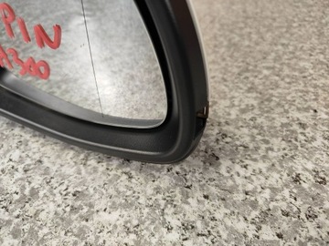 фото thumb №9, Зеркало правые 5 pin матовые bmw g05 x5 g07 x7 lci a300 альпийский белый