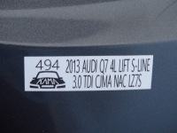 Комплект  бампер задні задній під  4x датчики pdc audi q7 4l рестайлінг  s-line szary lz7s Київ, фото thumb