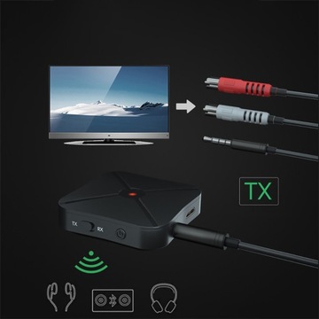 АДАПТЕР ПЕРЕДАТЧИКА BLUETOOTH ПРИЕМНИК + ПЕРЕДАТЧИК