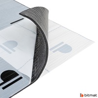 фото thumb №12, Пена резиновый 6mm 10x100cm акустическая термоизоляционная шумоизоляция с klejem