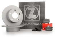 фото thumb №1, Тормозные диски тормозные колодки zimmermann задняя infiniti q50, qx50