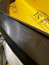 Накладка порог led задняя черная 6ps левая audi a8 d4 long Киев, фото thumb