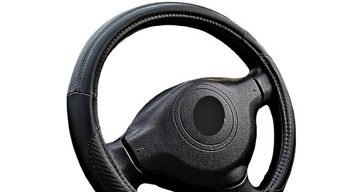 Pokrowiec na kierownice Opel Astra G H J K Corsa Meriva Mokka skóra karbon