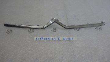 фото thumb №1, Citroen c4 i планка хром бампера перед новий
