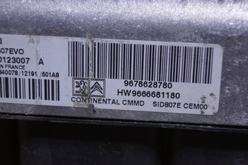 фото thumb №8, Блок управления двигателя peugeot 508 i 1.6 e-hdi 9678628780