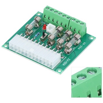 Модуль проводки кабеля передачи корпуса компьютера ATX Power Board с 20-контактным 24-контактным разъемом