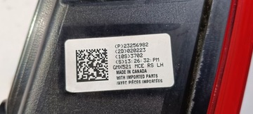 фото thumb №10, Лампа зад задня ліва led chevrolet camaro 2014-2015