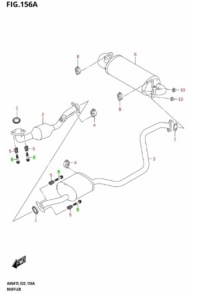 фото thumb №4, Suzuki jimny liana samurai wagon ignis - болт кріплення системи випускний