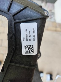 фото thumb №8, Vw id3 id 3 id 4 19- основание фильтра трубки кондиционера