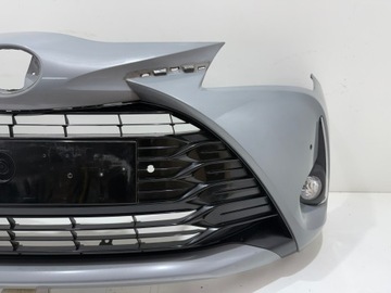 фото thumb №6, Toyota yaris 3 iii рестайлінг бампер переднє решітка радіатора решітка перед