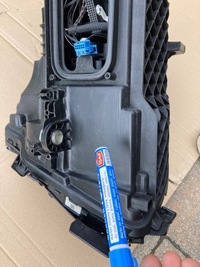 фото thumb №9, Mercedes eqc 293 w293 лампа led правая фара fv