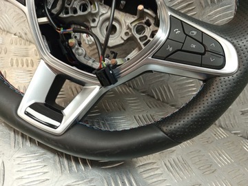 фото thumb №11, Renault clio v руль мультифункция кожа 484001588r