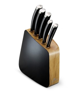 НОЖИ GERLACH LOFT БЛОК 5 EL WOOD