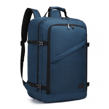 Niebieski Plecak do Samolotu Ryanair 55x40x20 Podręczny 10KG Expander 3.0