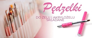 Molly Lac pędzelek do paznokci żelu akrylożel #4