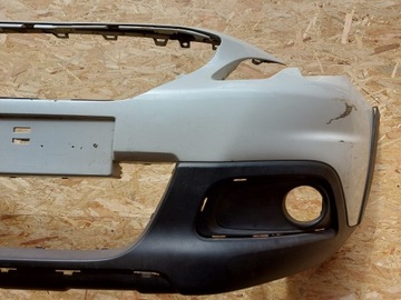 фото thumb №14, Бампер переднее peugeot 2008 i рестайлинг 2016- белый перед org 9814116177